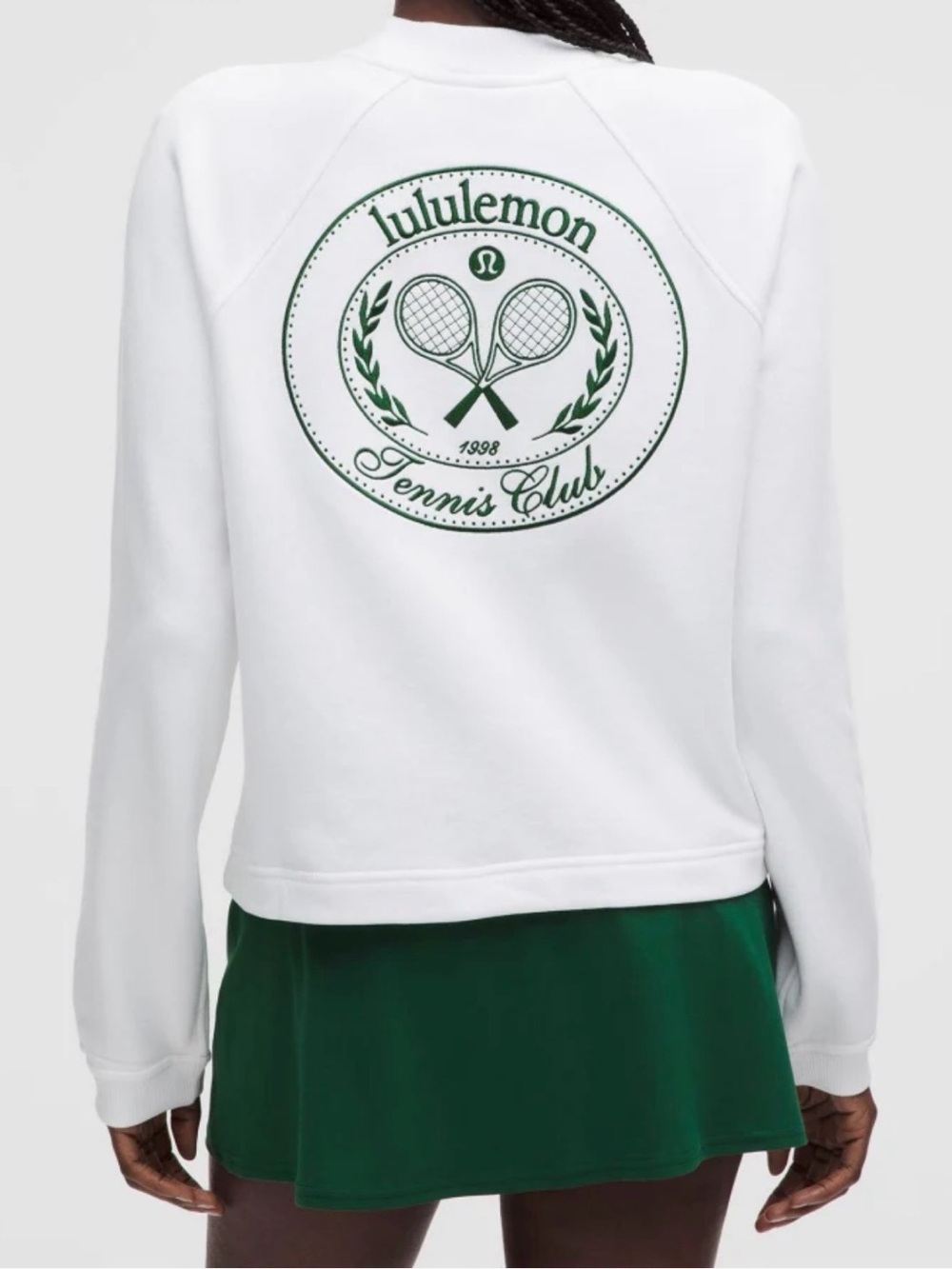 lululemon athletica Cotton French Terry Crewneck Pullover , sold out size, L